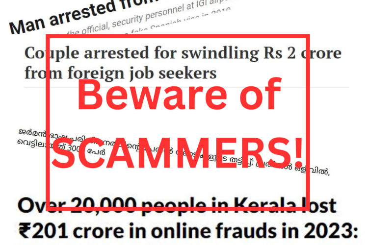 Beware of Fraud Study Abroad Consulting Agents